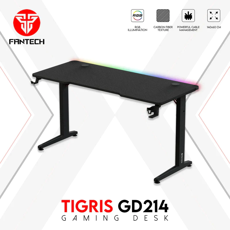 FANTECH TIGRIS GD214 GAMING DESK FANTECH TIGRIS GD214 GAMING DESK